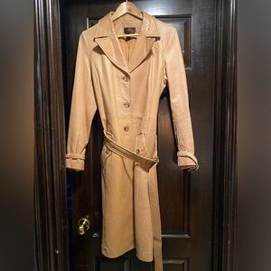Vintage Danier Leather Trench